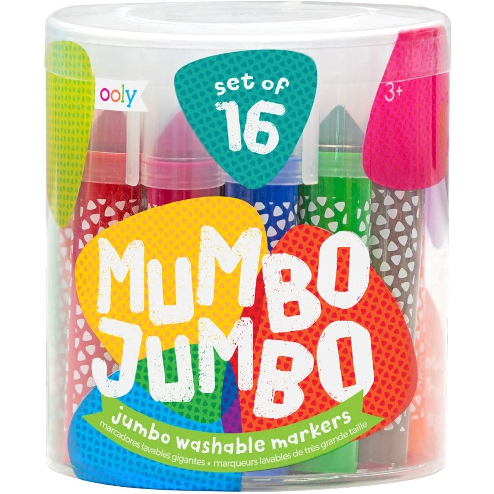 OOLY Mumbo Jumbo Stiften 16 Stks 3 Jr+ 2 OOLY Mumbo Jumbo Stiften 16 Stks 3 Jr+ - Afbeelding 2