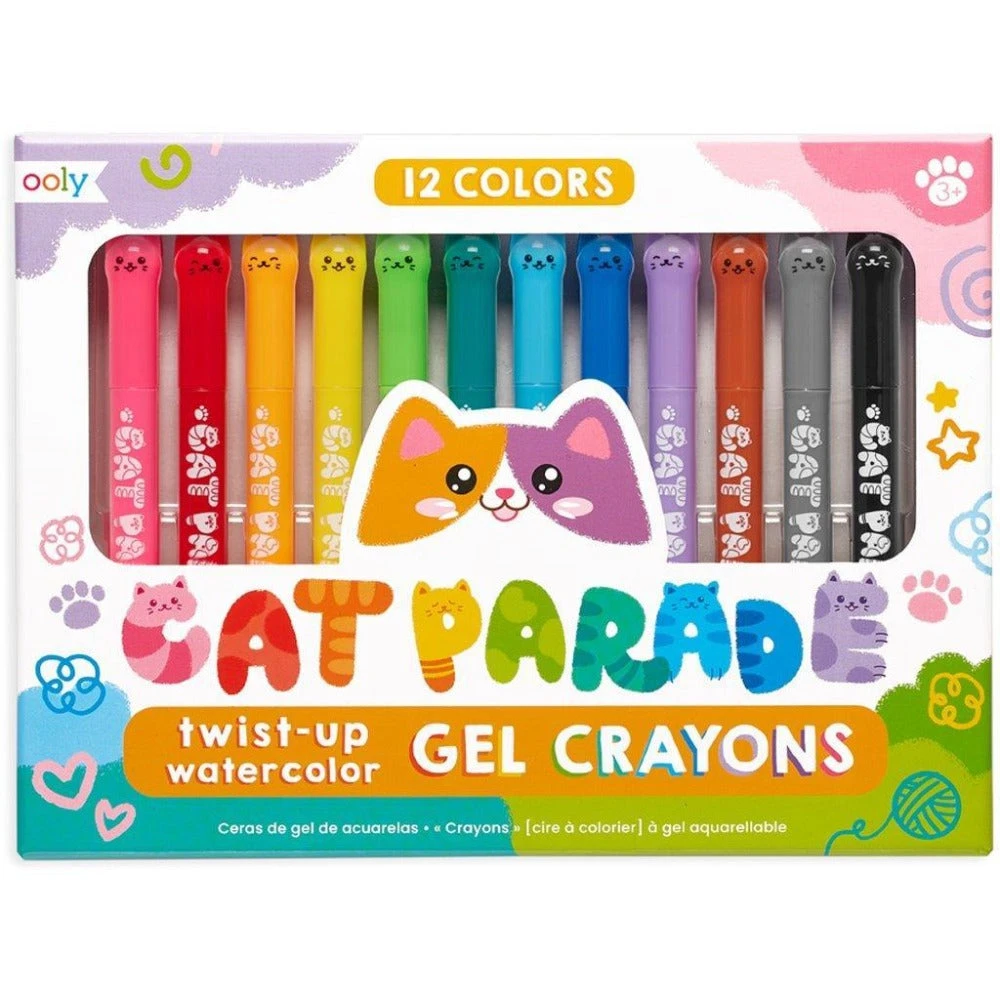 OOLY Olie Pastel Krijt Cat Parade 12 Stks 3 Jr+ 1 OOLY Olie Pastel Krijt Cat Parade 12 Stks 3 Jr+