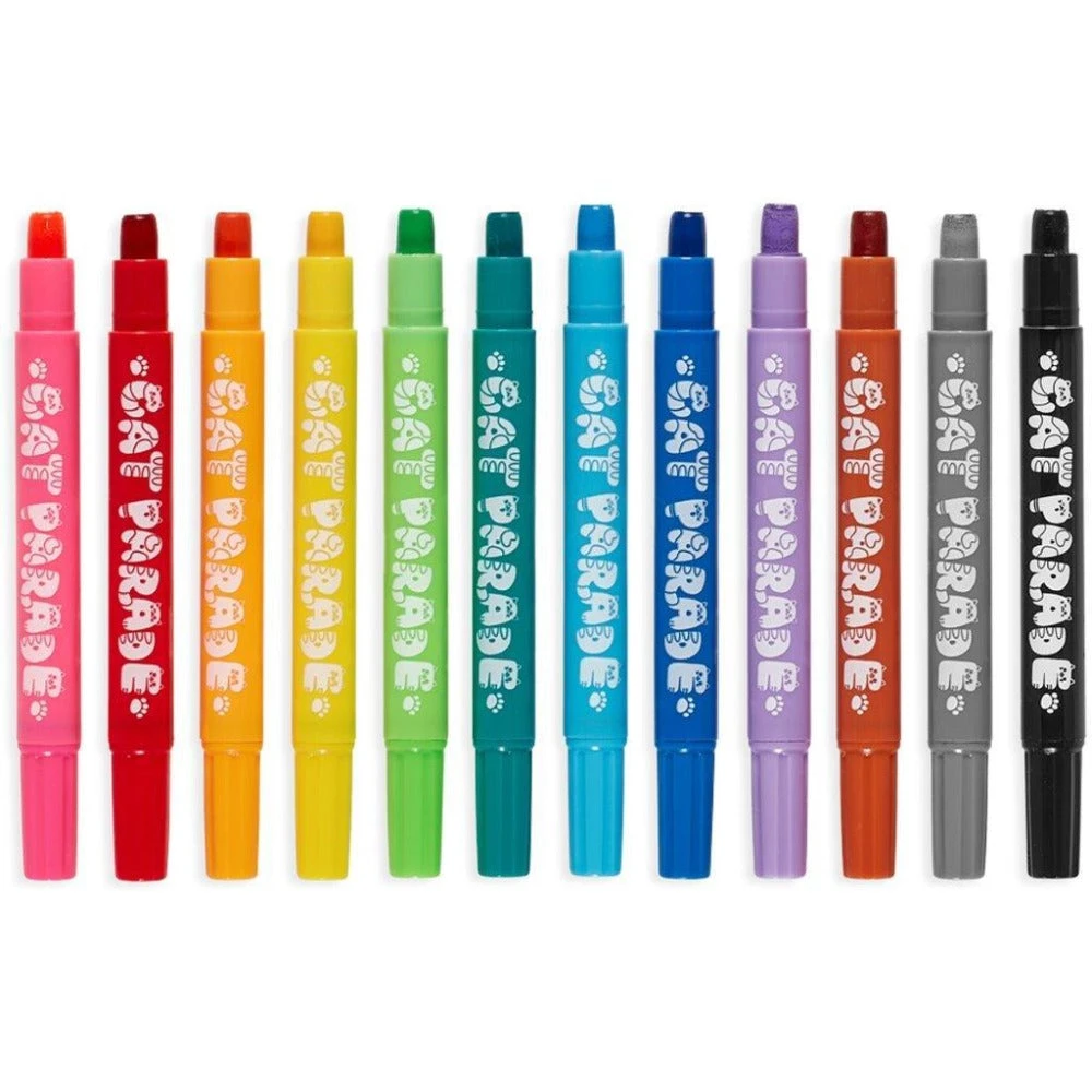 OOLY Olie Pastel Krijt Cat Parade 12 Stks 3 Jr+ 3 OOLY Olie Pastel Krijt Cat Parade 12 Stks 3 Jr+ - Afbeelding 3