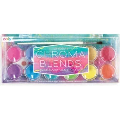 OOLY Waterverf Parelmoer 12 Kleuren 6 Jr+