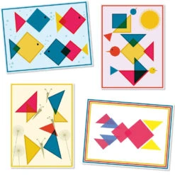 Bestsellers -Speelgoed Serie Winkel djeco knutseldoos magic squares dj08975c