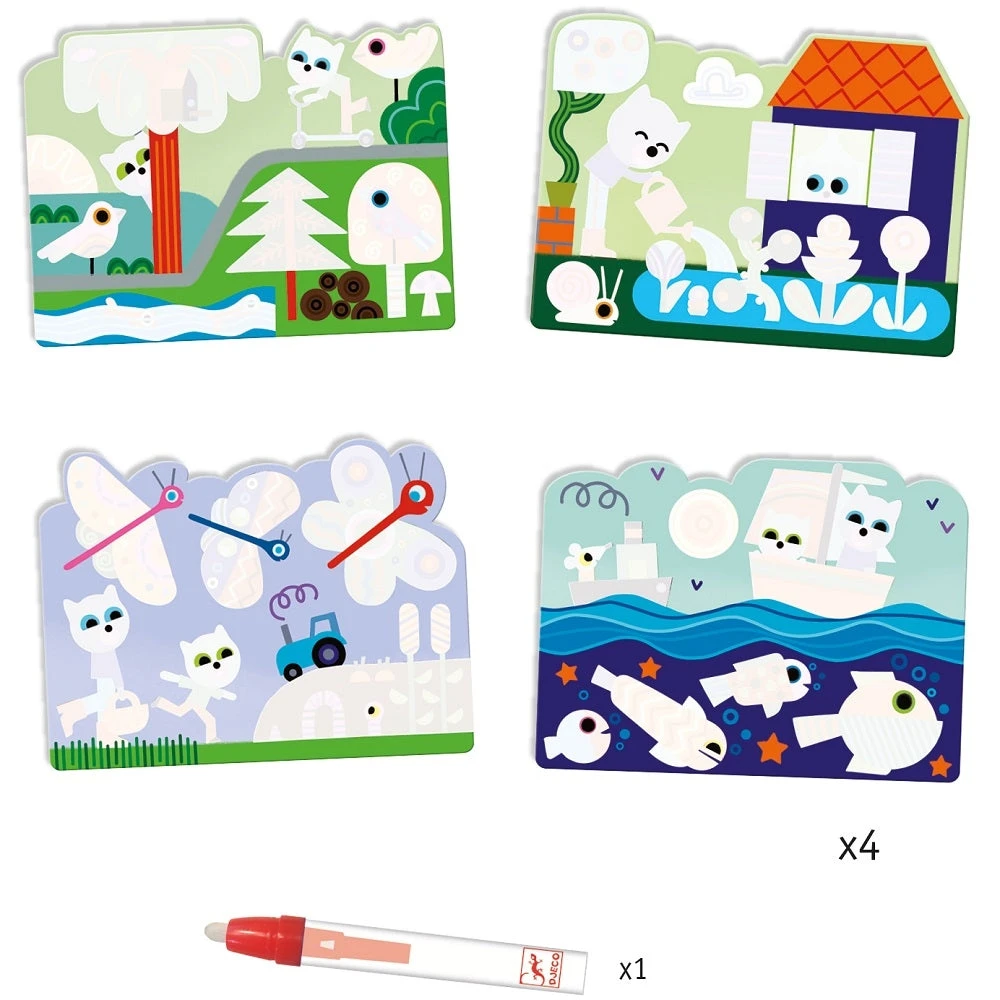 DJECO Magisch Kleuren Garden 18 Mnd+ 3 DJECO Magisch Kleuren Garden 18 Mnd+ - Afbeelding 3