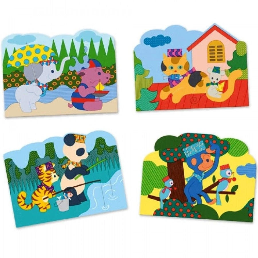 DJECO Magisch Kleuren Hidden Outside 18 Mnd+ 2 DJECO Magisch Kleuren Hidden Outside 18 Mnd+ - Afbeelding 2