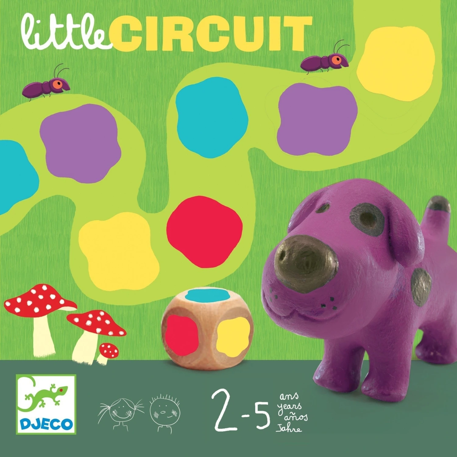 DJECO Bordspel Little Circuit 2 Jr+ 1 DJECO Bordspel Little Circuit 2 Jr+