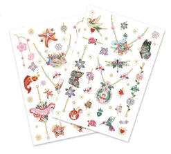 DJECO Tattoo's Fiona's Jewels -Speelgoed Serie Winkel djeco tattoo s fiona s jewels dj09586c