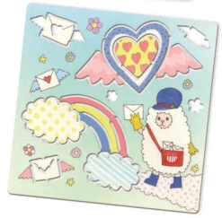 DJECO Tekensjablonen KawaÏland 4 Jr+ -Speelgoed Serie Winkel djeco tekensjabloon kawailand dj08862 c