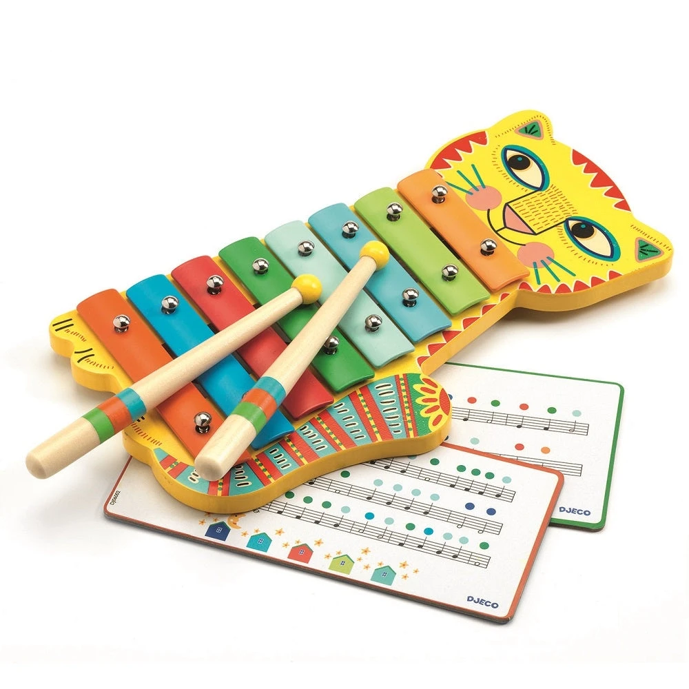 DJECO Xylofoon Cat Animambo 3 Jr+ 1 DJECO Xylofoon Cat Animambo 3 Jr+
