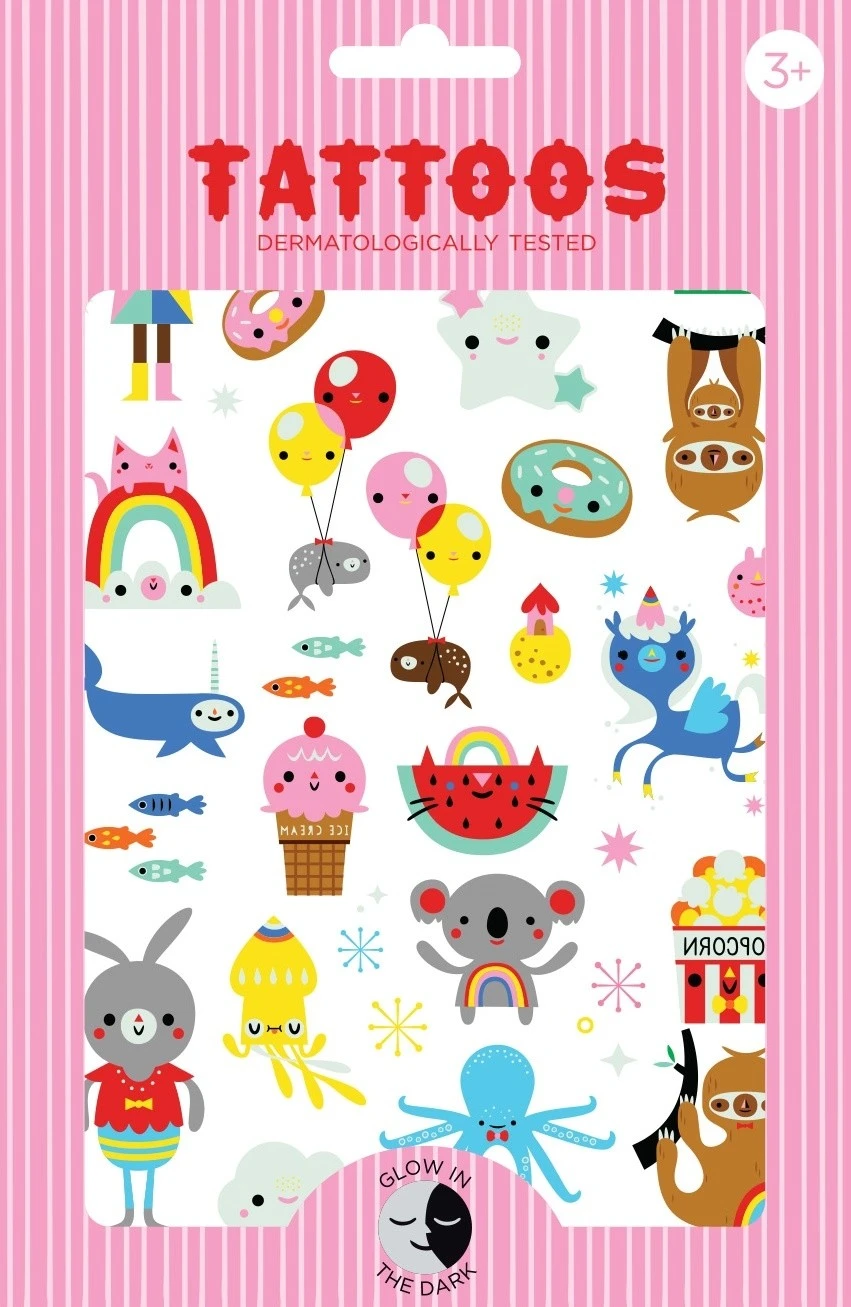 Petit Monkey Glow In The Dark Tattoo's Koala Crazyness 1 Petit Monkey Glow In The Dark Tattoo's Koala Crazyness