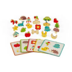 JANOD Ik Leer - Voelen Memory Spel 3 Jr+ -Speelgoed Serie Winkel janod ik leer voelen memory spel 115318 h