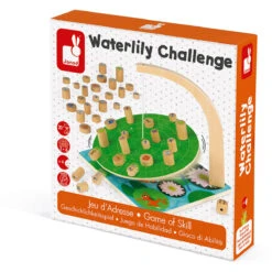 JANOD Balansspel Waterlelie Challenge 6 Jr+ -Speelgoed Serie Winkel janod sepl waterlelie challenge 112690