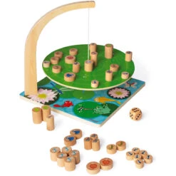 JANOD Balansspel Waterlelie Challenge 6 Jr+ -Speelgoed Serie Winkel janod sepl waterlelie challenge 112690 c