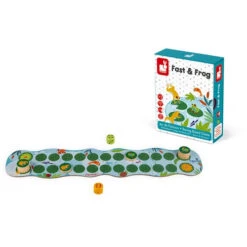 JANOD Spel Snelle Kikkers 3jr+ -Speelgoed Serie Winkel janod spel snelle kikkers 3jr 112698 b