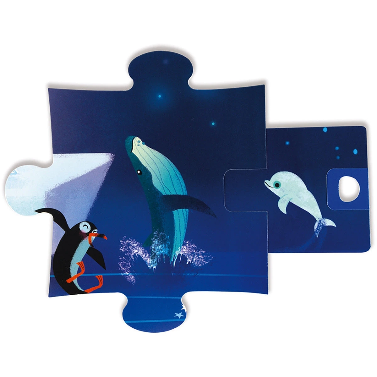 JANOD Verrassingspuzzel Onder De Sterren 3 Jr+ / 20 Stks 4 JANOD Verrassingspuzzel Onder De Sterren 3 Jr+ / 20 Stks - Afbeelding 4