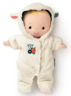 Lilliputiens Poppen Onesie Schaap 2 Jr+