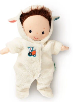 Lilliputiens Poppen Onesie Schaap 2 Jr+ -Speelgoed Serie Winkel lilliputiens poppen onesie schaap 83160 c