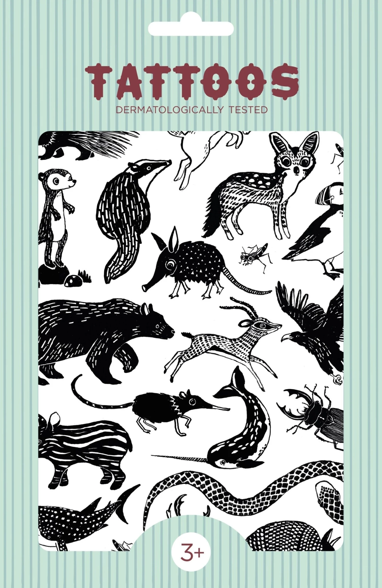 Petit Monkey Tattoo's Black Animals 1 Petit Monkey Tattoo's Black Animals