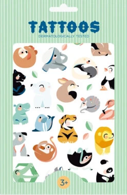 Petit Monkey Tattoo's Wild Animals