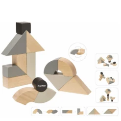 Plan Toys Twisted Blocks 2 Jr+ -Speelgoed Serie Winkel plan toys twisted blocks 5508 c sh