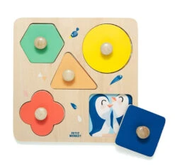 Petit Monkey Vormenpuzzel One Day At The Zoo 12 Mnd+