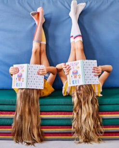 Petit Monkey Notitieboek Rainbow Girl 7 Petit Monkey Notitieboek Rainbow Girl -Speelgoed Serie Winkel sfeer image notebook teatime 1 2