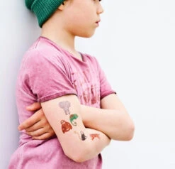 Petit Monkey Tattoo's Jungle Animals -Speelgoed Serie Winkel tattoo jungle love tt04 e 1