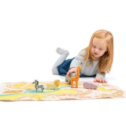 Tender Leaf Toys Safari Speelmat 3 Jr+ -Speelgoed Serie Winkel tender leaf toys safari speelmattl8334b